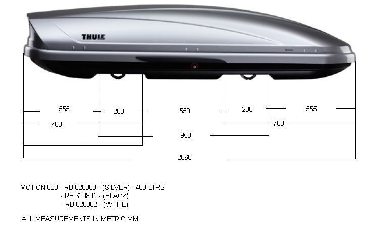 Thule Motion XL 800 leskl ern